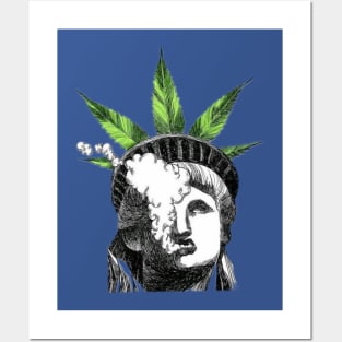 Marijuana America Posters and Art